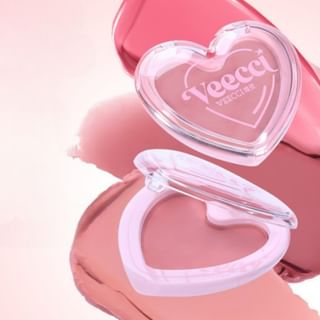 VEECCI - Heart-Shaped Mousse Cream Blush - 3 Colors