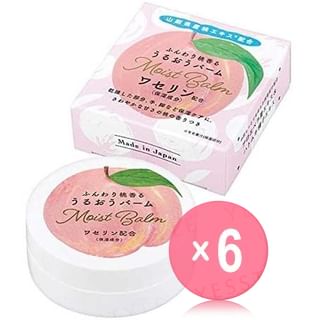 GPP - Peach Funwarimomokaoru Moist Balm (x6) (Bulk Box)