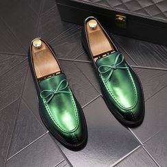 Lace-Up Platform Derby Shoes