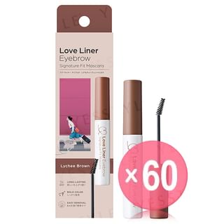 MSH - Love Liner Eyebrow Signature Fit Mascara Lychee Brown (x60) (Bulk Box)