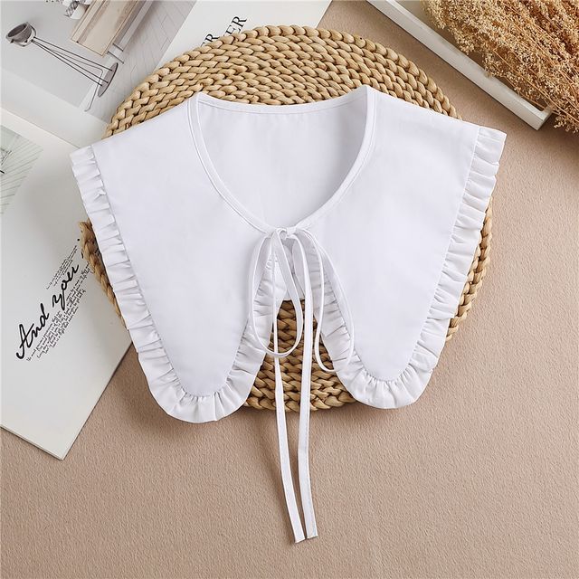MIOW-Frill Trim Decorative Collar