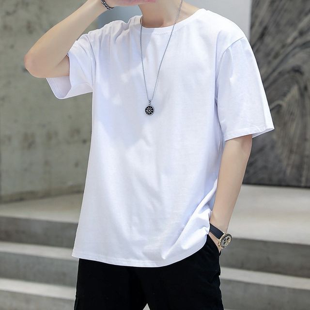 Myanderthal-Short-Sleeve Plain T-Shirt