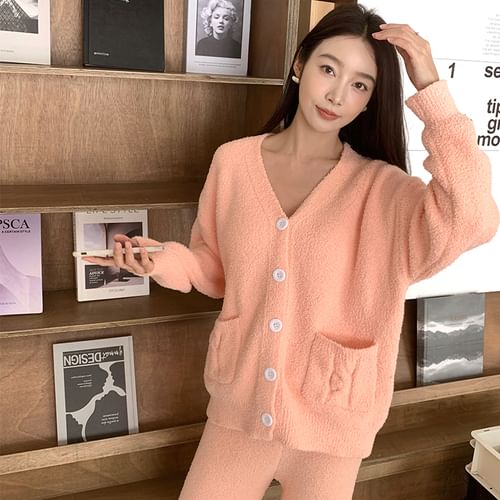 Cardigan pajama online set