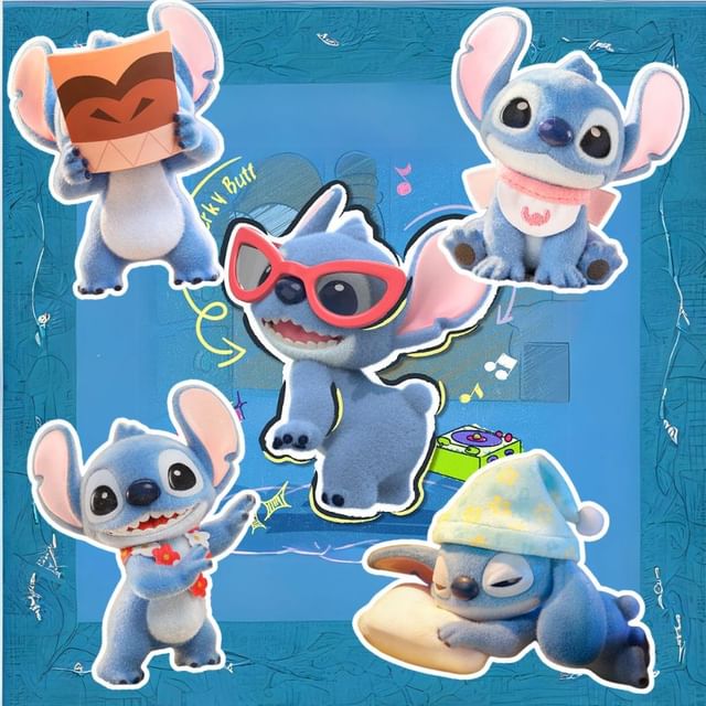 Original TOPTOY Disney Hello Stitch Series Blind Box 迪士尼