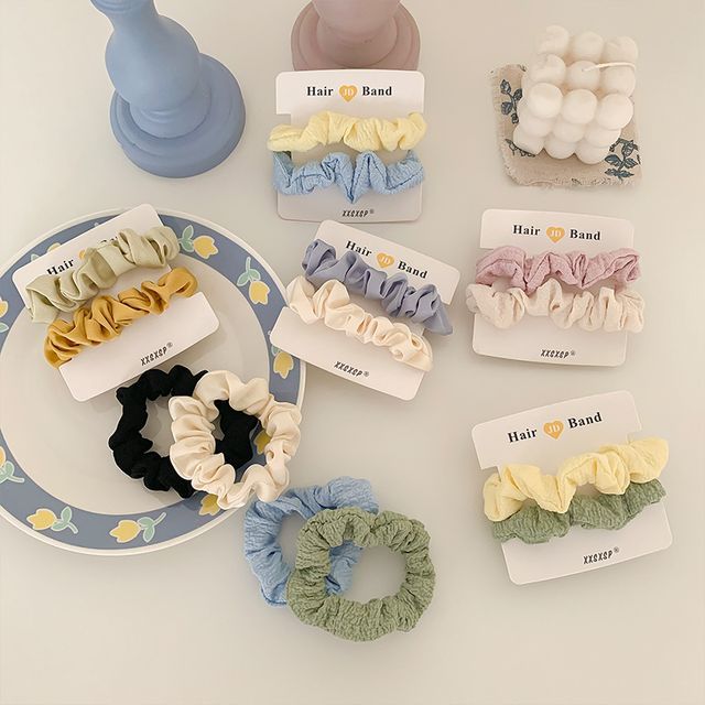 LIDO-Fabric Scrunchie Set