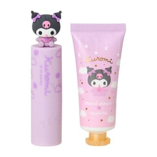 Sanrio - Kuromi Lip Balm & Hand Cream Set