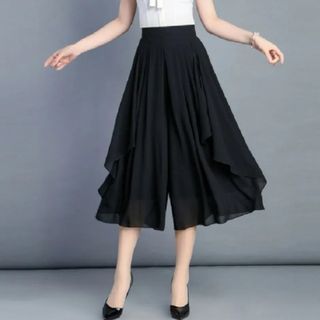 Everose-Cropped Wide Leg Pants