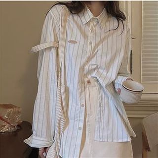 Everose-Striped Shirt