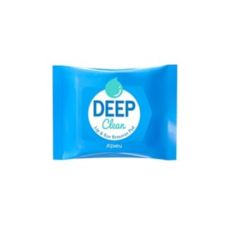 A'PIEU - Deep Clean Lip & Eye Remover Pad