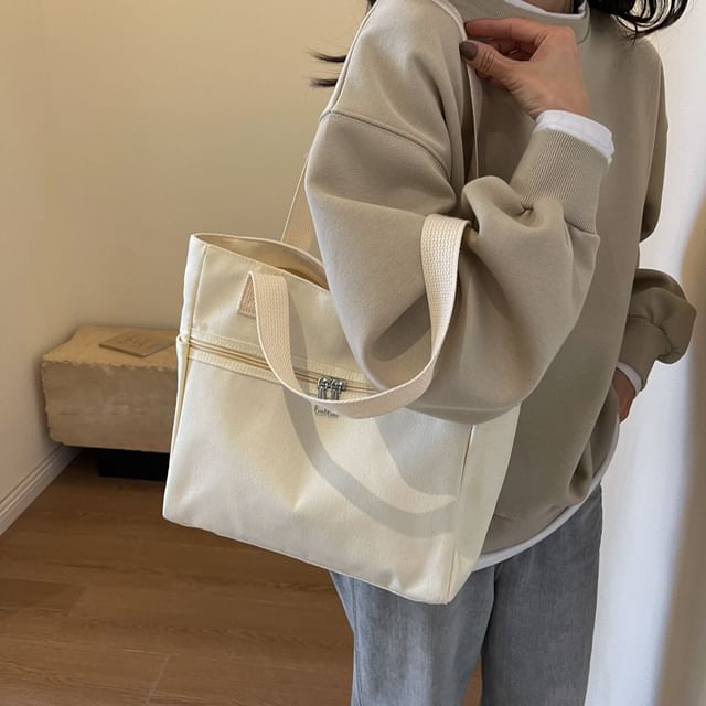 Indenis-Multi-Pocket Tote Bag