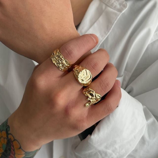 Gretlyn-Liquid Metal Ring