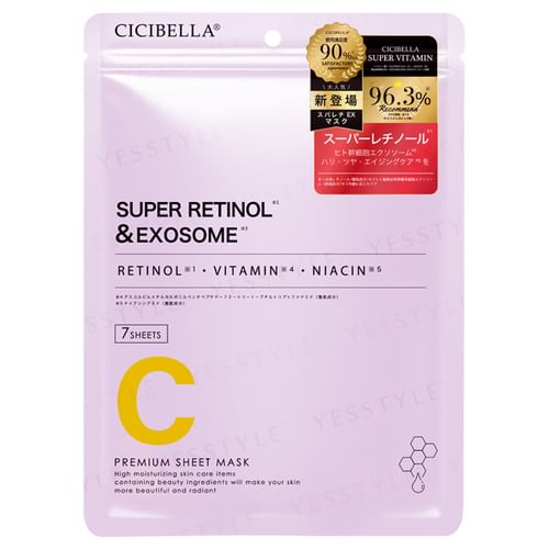 Premium Sheet Mask Super Retinol & Exosome