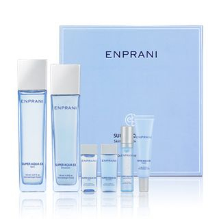 ENPRANI - Super Aqua EX Special Set: Skin 150ml + 25ml + Emulsion 130ml + 25ml + Essence 10ml + Cream 10ml