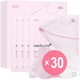 medicube - PDRN Pink Collagen Gel Mask Set (x30) (Bulk Box)