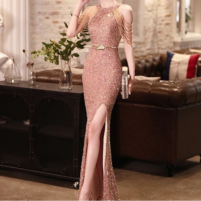 sachin and babi light blue dress Sparkly Off-The-Shoulder Long Sleeves Lace Evening Dresses main image 1