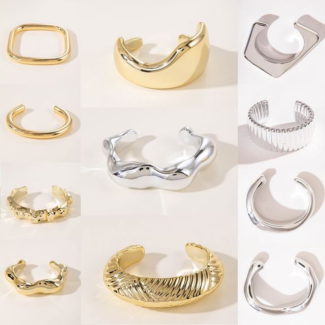 Seirios-Geometry Open Bangle