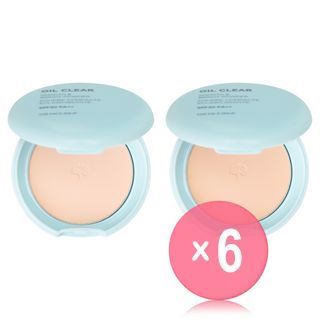 THE FACE SHOP - Oil Clear Smooth & Bright Pact SPF30 PA++ 9g (x6) (Bulk Box)