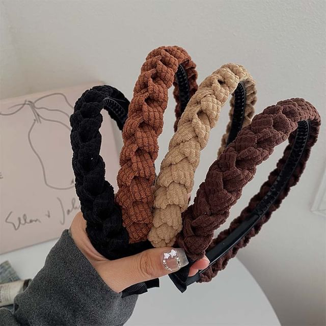 Mentosi-Plain Braided Headband