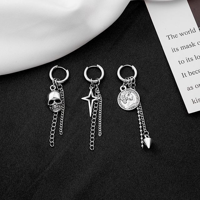 MUNGO-Dangle Clip On Earring