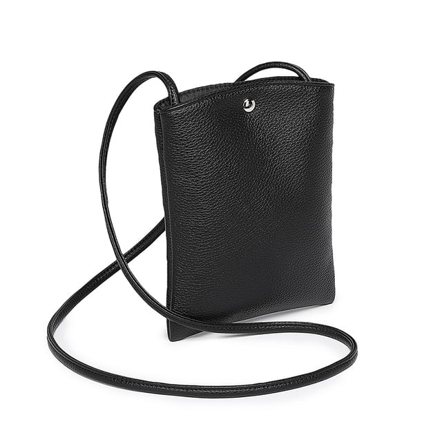 Melois-Plain Mobile Phone Crossbody Bag