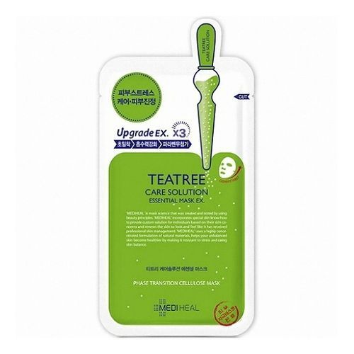 MEDIHEAL TEATREE CARE SOLUTION 80枚入り Mediheal - Tea Tree Care Solution Essential Mask EX | YesStyle