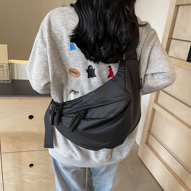 Melois-Plain Crossbody Bag