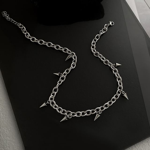 Lilafey-Stud Stainless Steel Choker