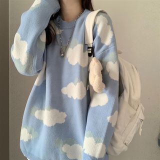 ZENME - Cloud Sweater / Sweater Vest 