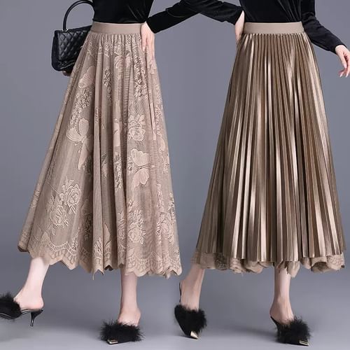 Silk shop skirt yesstyle