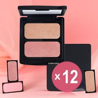 cheeryep - Cold-Brew Blush - 7 Colors (x12) (Bulk Box)