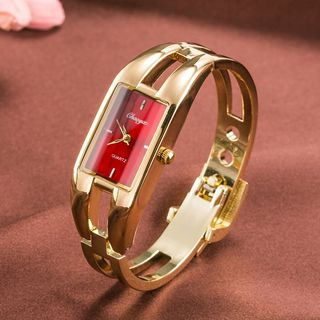 Histoire-Rectangular Bracelet Watch