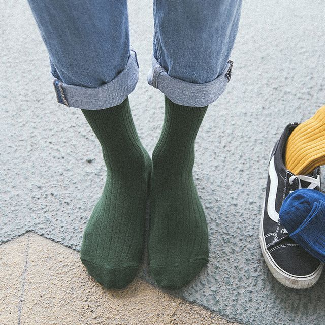 Mimiyu-Set of 4 Plain Socks