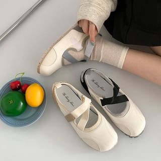 Anran-Adhesive-Strap Mary Jane Sneakers