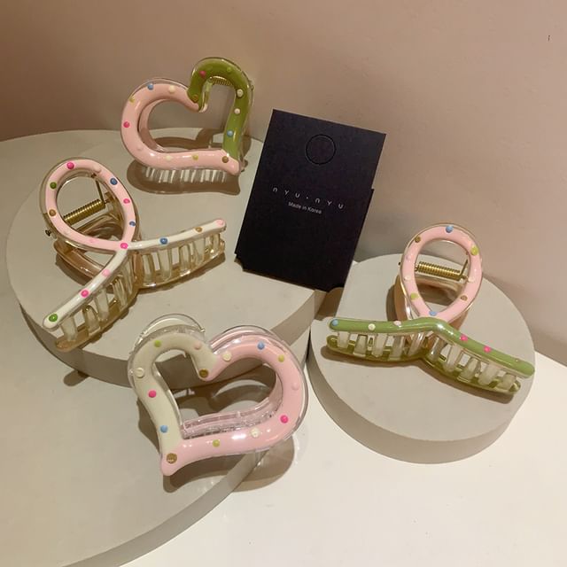 Jael-Dotted Hair Clamp