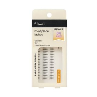 fillimilli - Point Piece Lashes #04 A-Shape