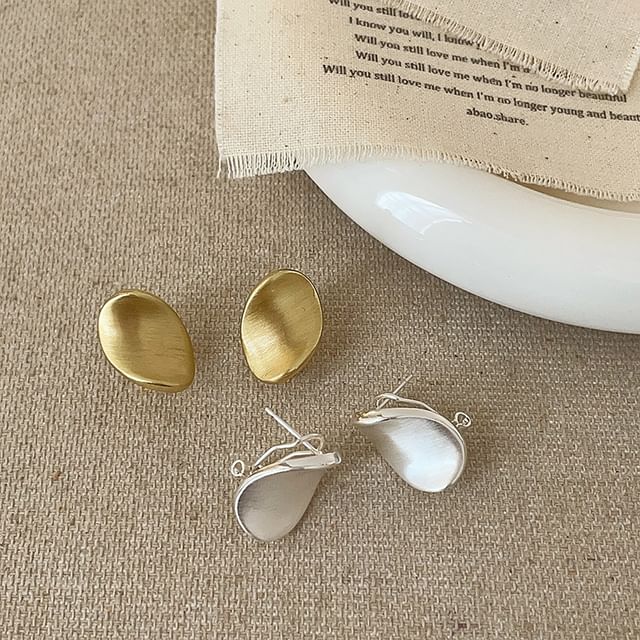 Panda Dama-Geometry Stud Earring