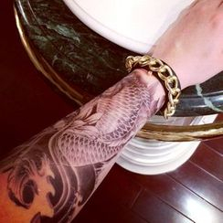 Star of the Day - Fish Print Temporary Tattoo Star of the Day - Fish Print Temporary Tattoo