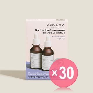 Mary&May - Niacinamide + Chaenomeles Sinensis Serum Duo Set (x30) (Bulk Box)