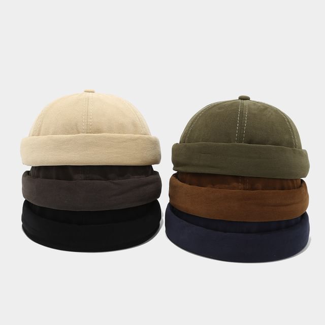 Hatrix-Plain Brimless Hat