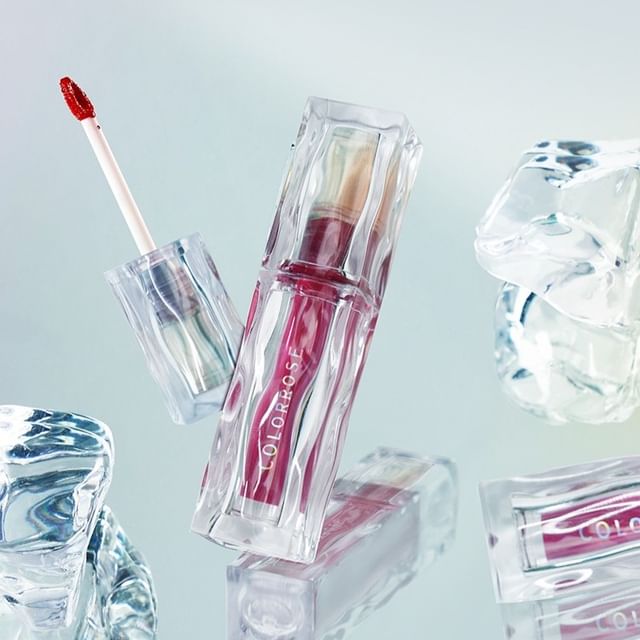 COLORROSE-Błyszczyk do ust Water Ripple Series Mirror Lip Gloss 7 kolorów