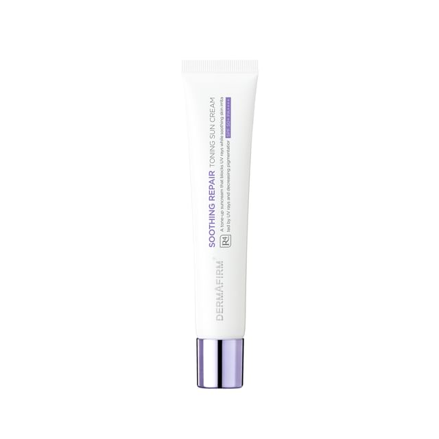 DERMAFIRM-Soothing Repair Toning Sun Cream R4 - Crème solaire minérale