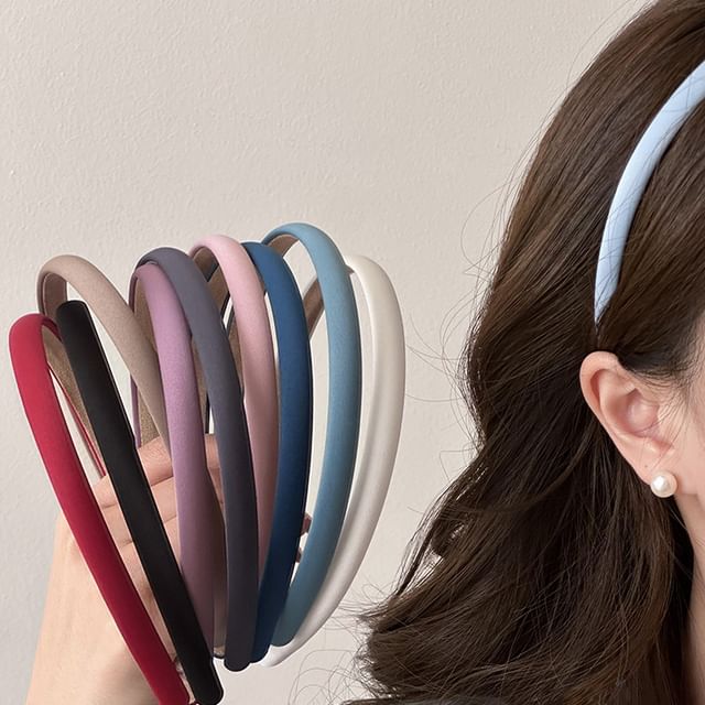 Jael-Plain Fabric Headband