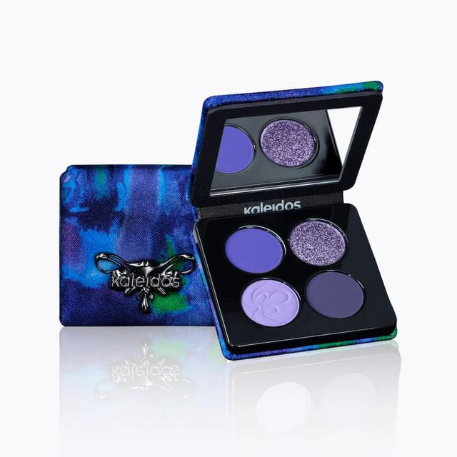 Kaleidos-Palette de 4 fards à paupières collection Night of Creation - Glowing iris