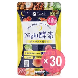 FINE JAPAN - Night Enzyme (x30) (Bulk Box)