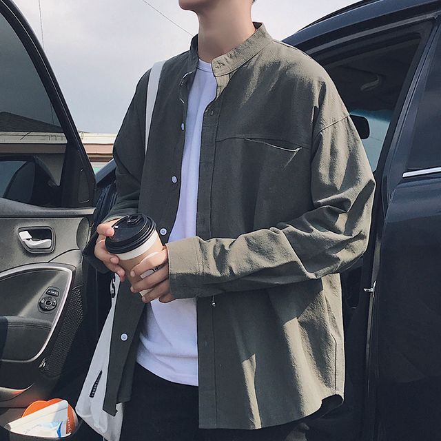 Nightbell-Pocket Detail Shirt