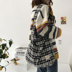 TangTangBags - Plaid Tote Bag TangTangBags - Plaid Tote Bag