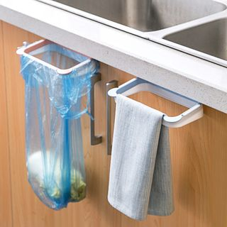 plastic bag hanger