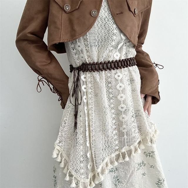Lunashore-Bead String Belt Set