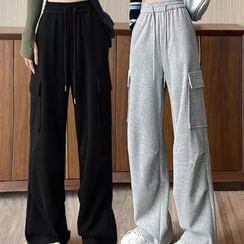 YiKeGuiHuaShu Women Thick Warm Winter Pants Casual Korean Style Sweatpants  High Waist Joggers Female Cashmere Trousers, S2, X-Large : :  Clothing, Shoes & Accessories