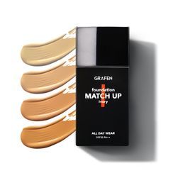 GRAFEN - Match Up Foundation - 4 Colors